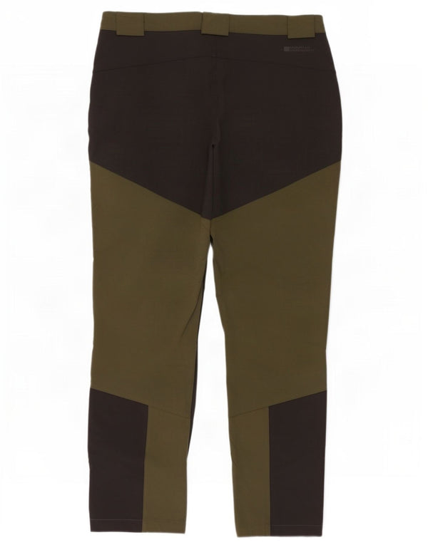 Mountain Warehouse muške kargo hlače za planinarenje W34 L28 kaki boja
