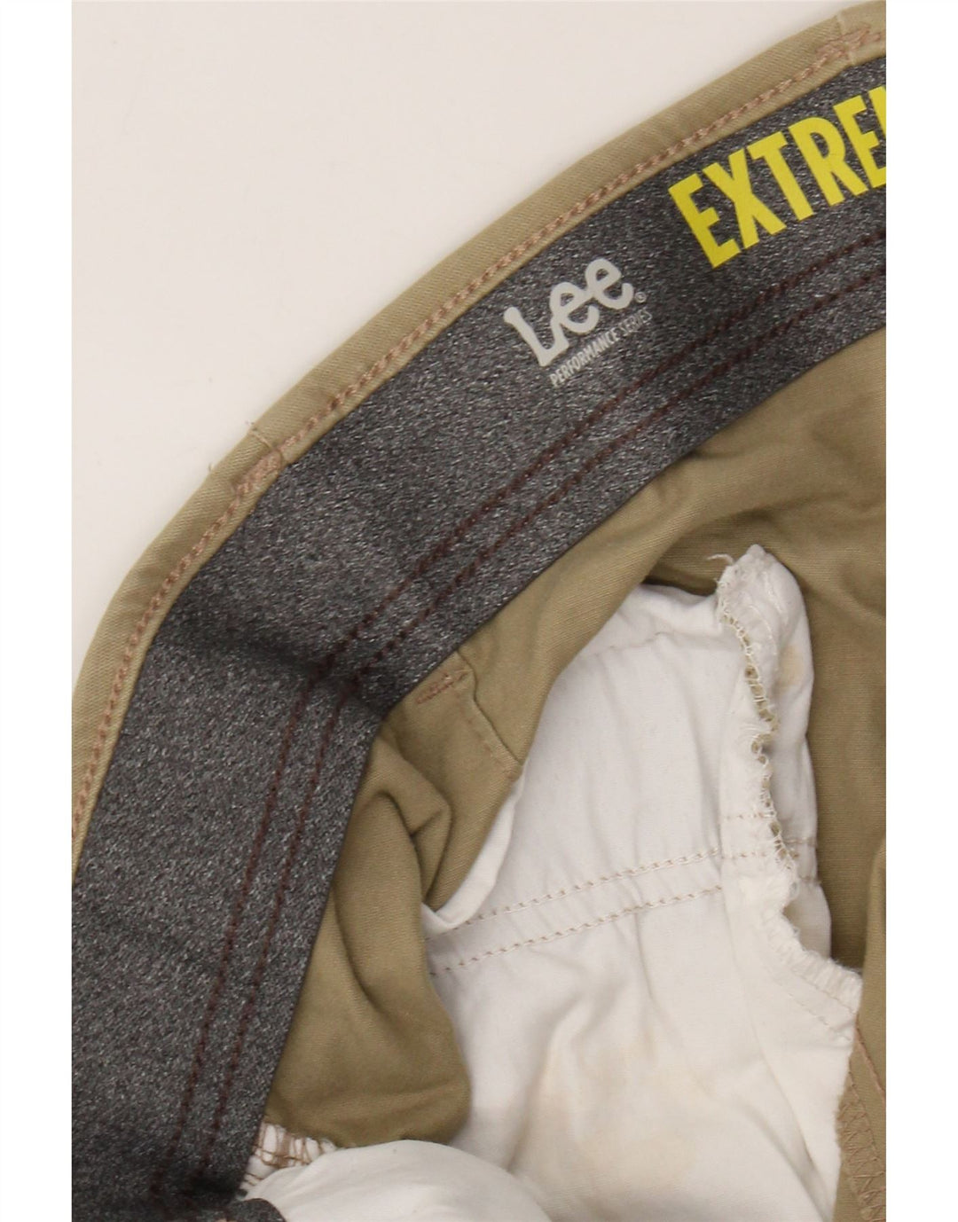 Lee muške ravne chino hlače Extreme Comfort W40 L33 zelene