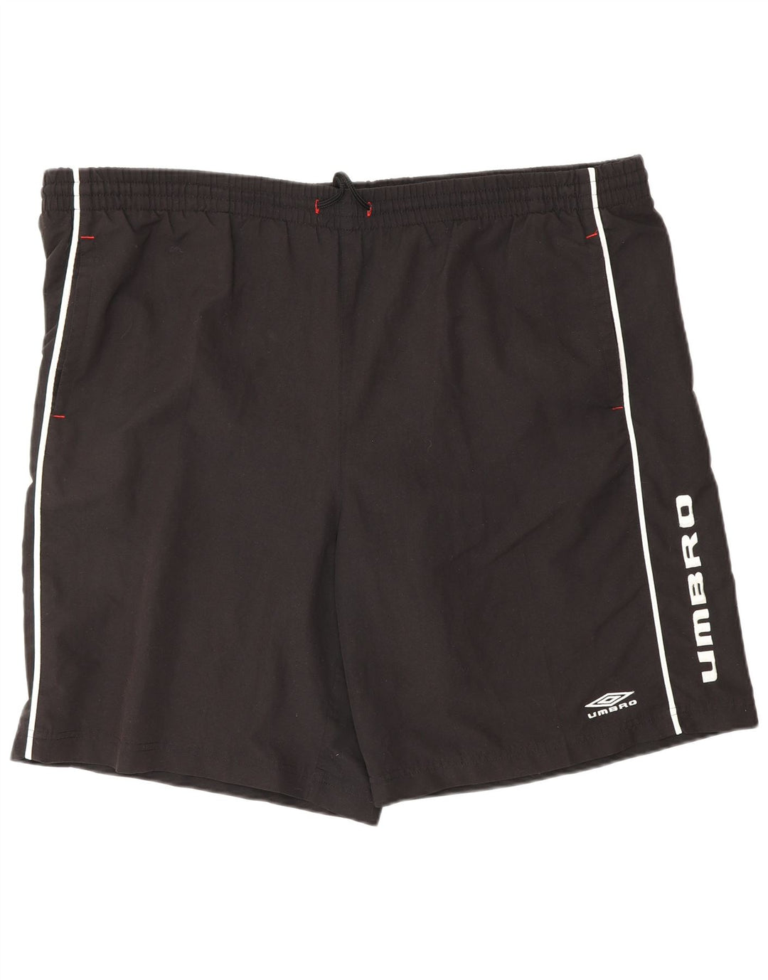 UMBRO muške sportske kratke hlače s grafičkim motivima 2XL crni poliester