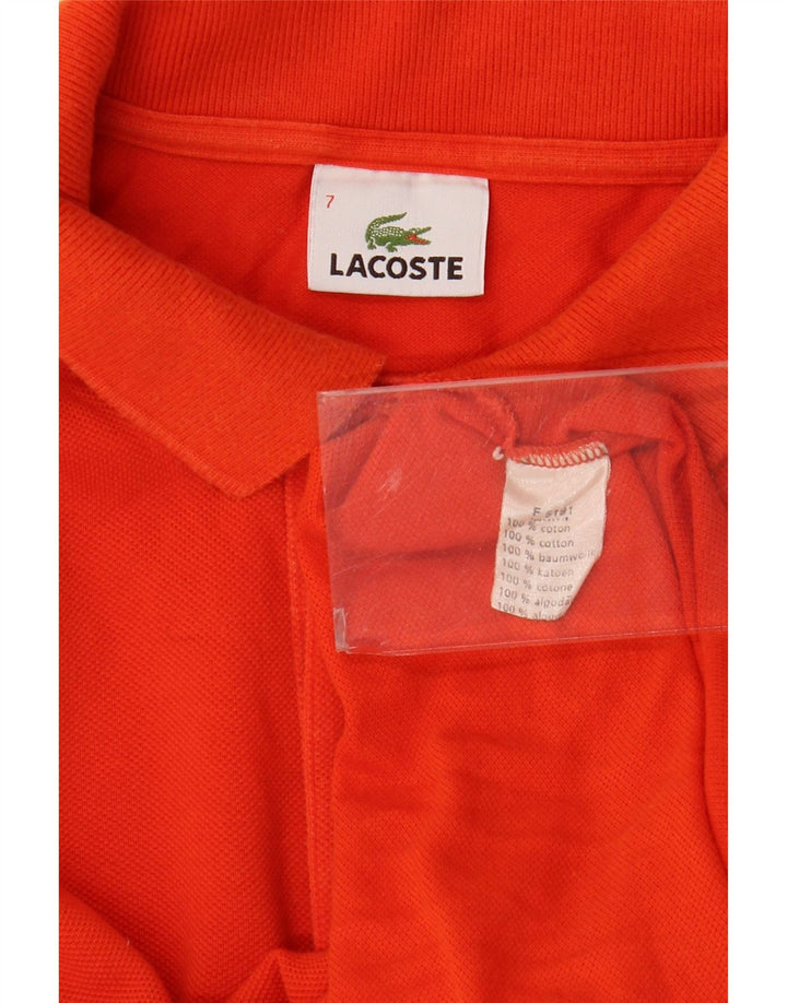 Lacoste muška polo majica veličina 7 2XL narančasti pamuk