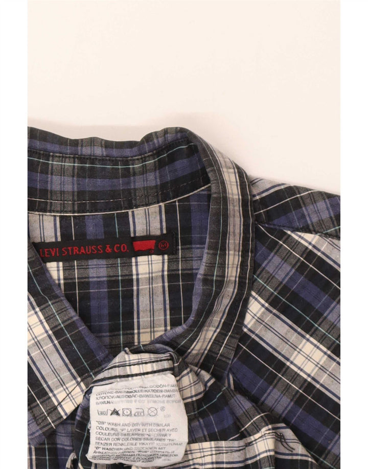 Levi's muška košulja srednje tamnoplave karirane boje