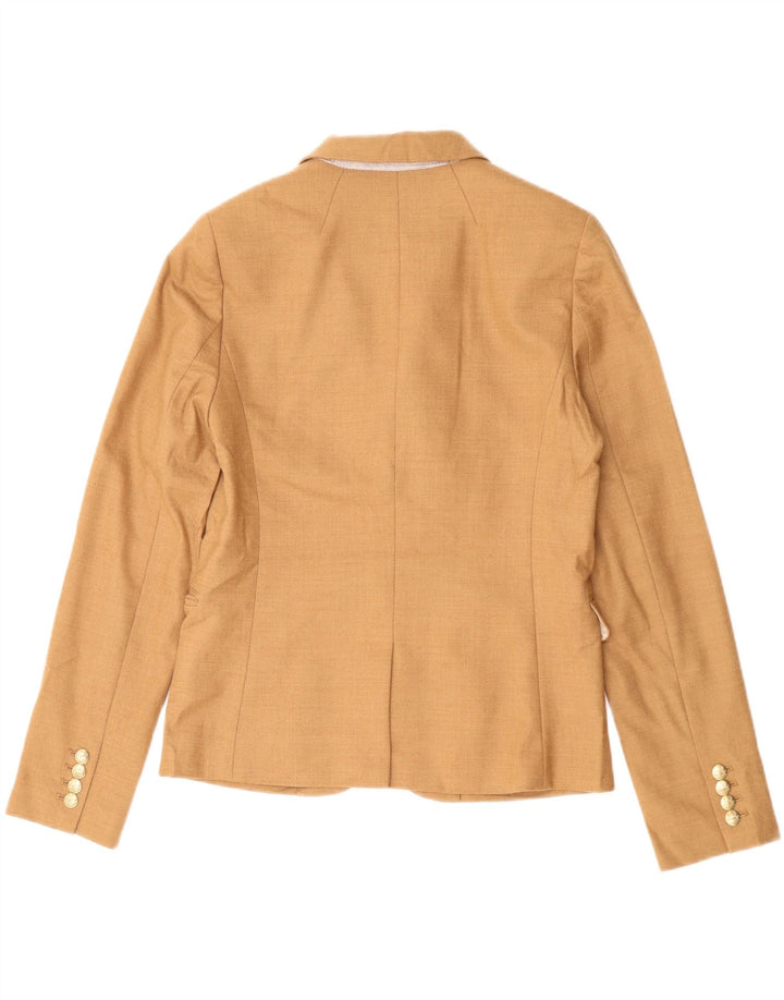 J. Crew Ženska jakna s 2 gumba US 6 Srednje smeđa vuna