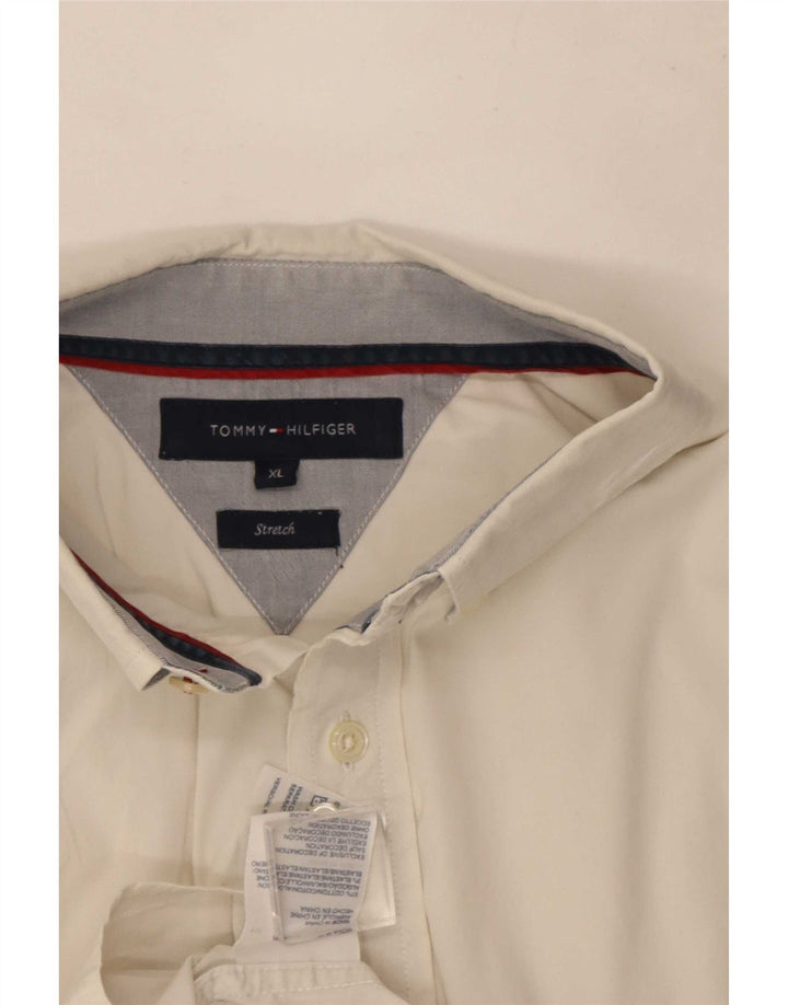 Tommy Hilfiger muška košulja XL bijeli pamuk