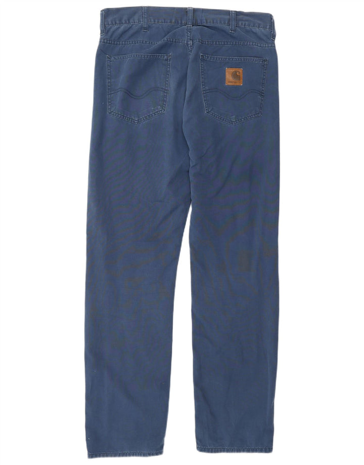 CARHARTT muške ravne ležerne hlače W32 L30 plave