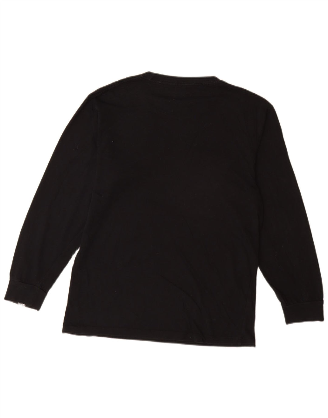 Vans muška grafička majica dugih rukava srednje crne boje pamuka