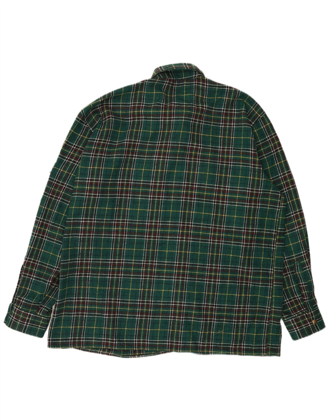 Vintage muška majica od flanela 2XL zelena karirana