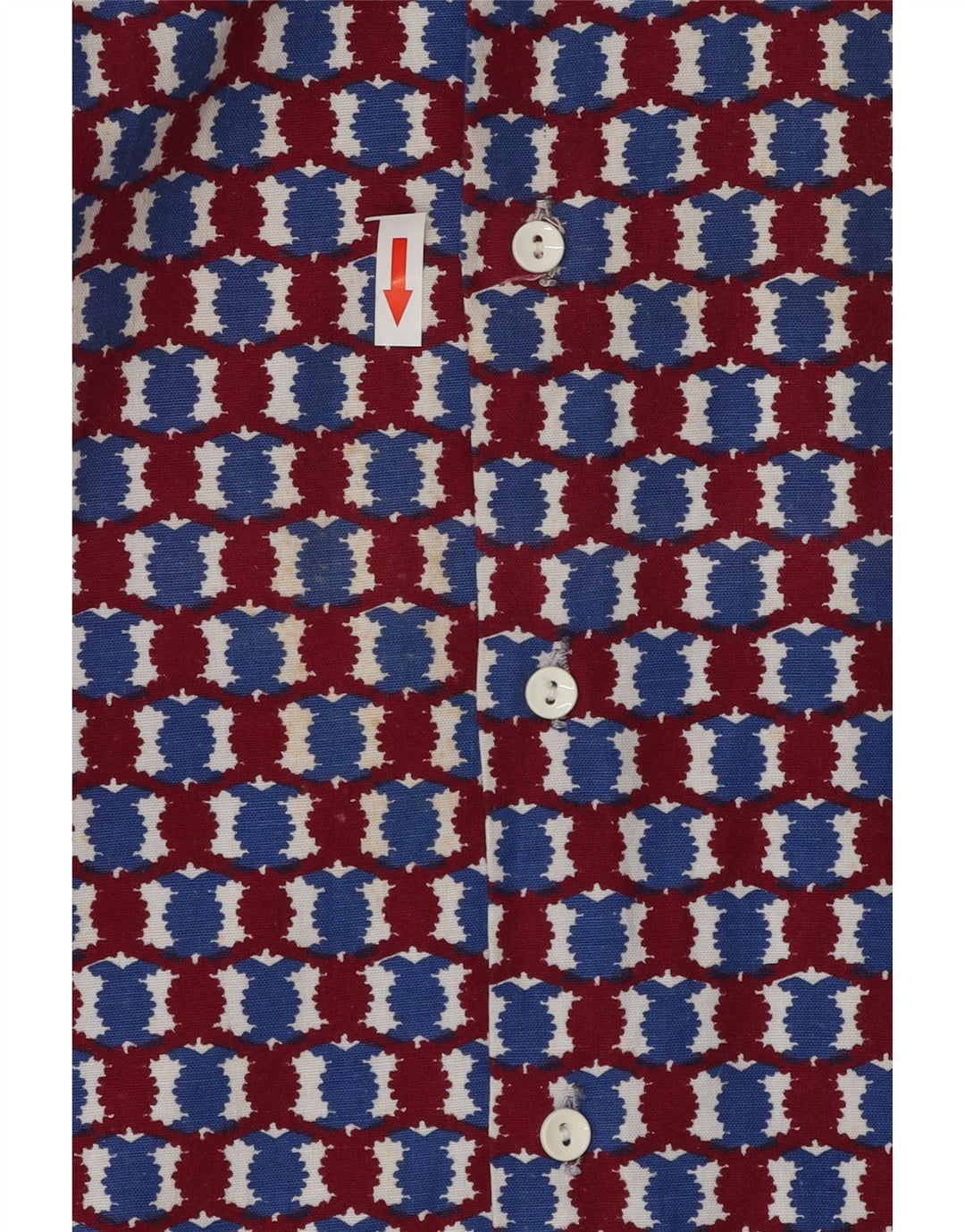 Vintage muška košulja velikih raznobojnih geometrijskih oblika