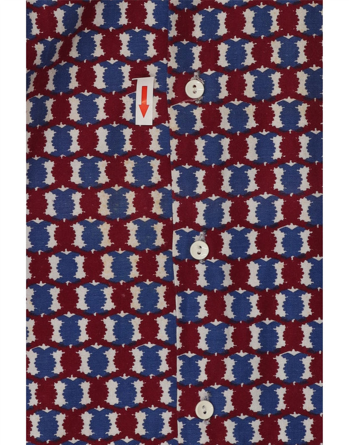 Vintage muška košulja velikih raznobojnih geometrijskih oblika