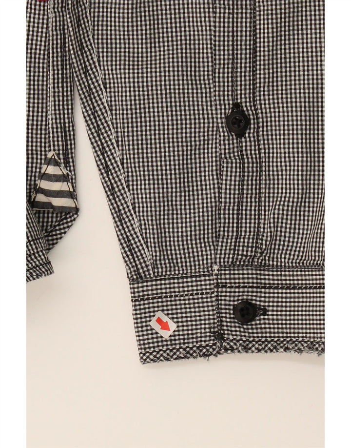 LEVI'S Boys Shirt 15-16 Years Large Black Gingham Cotton Vintage Levi's and Second-Hand Levi's from Messina Hembry 