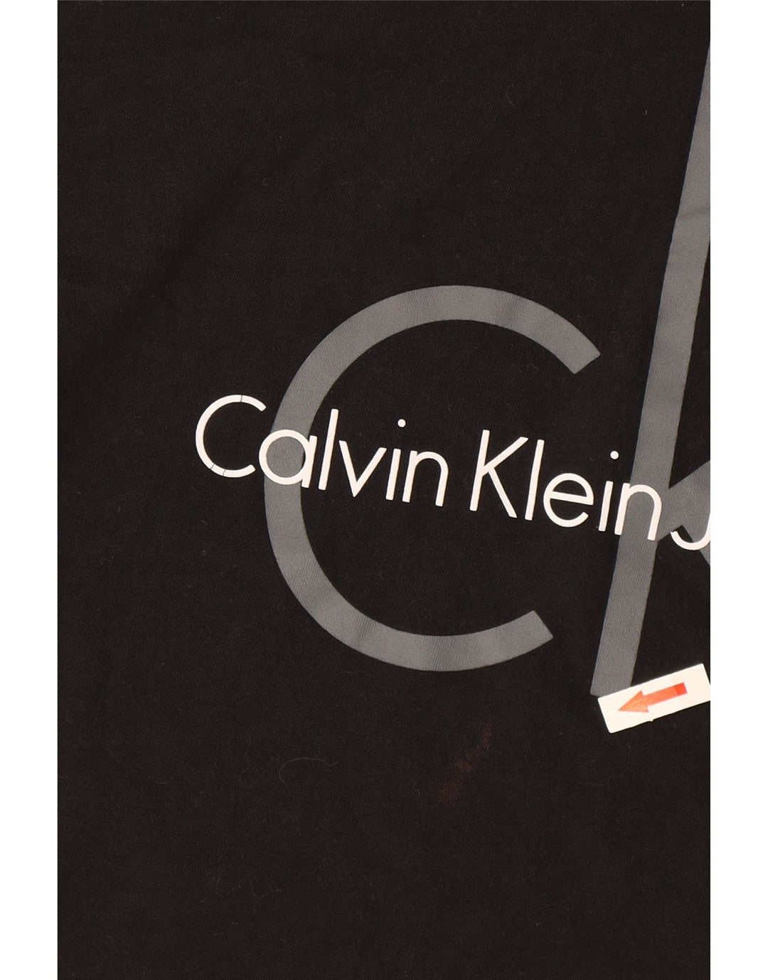 Calvin Klein Jeans muška grafička majica srednje crna