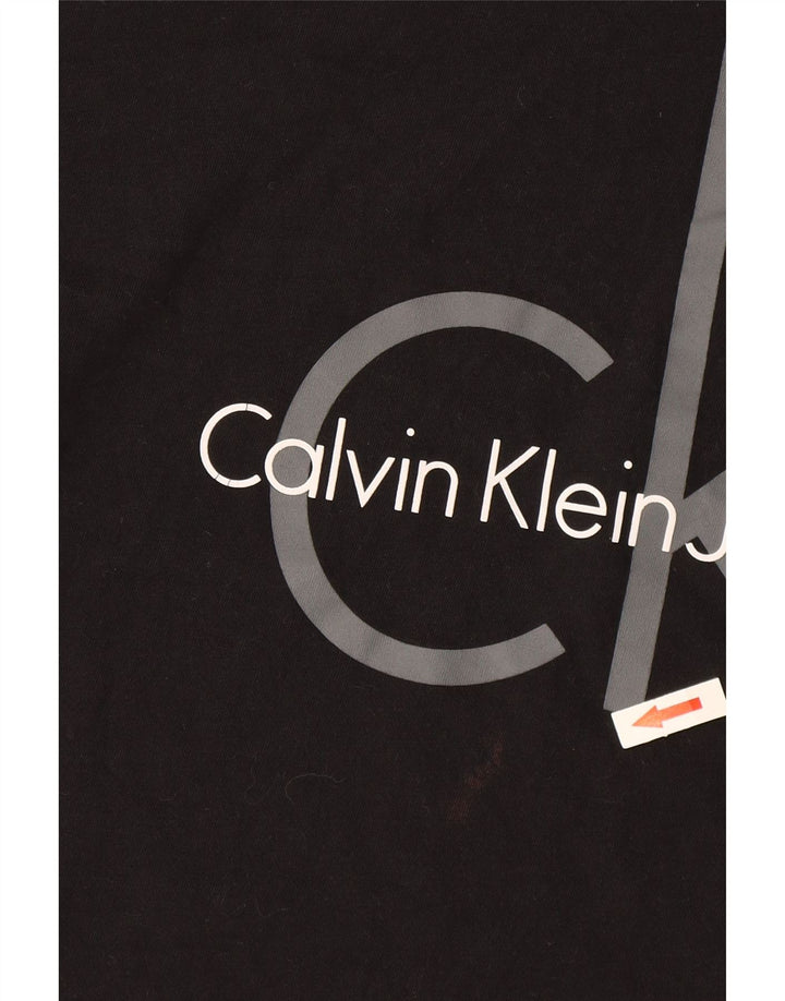 Calvin Klein Jeans muška grafička majica srednje crna