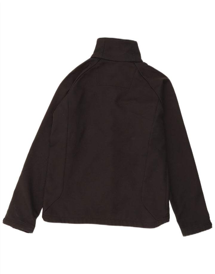 COLUMBIA Girls Bomber Jacket 15-16 Years XL Black Polyester