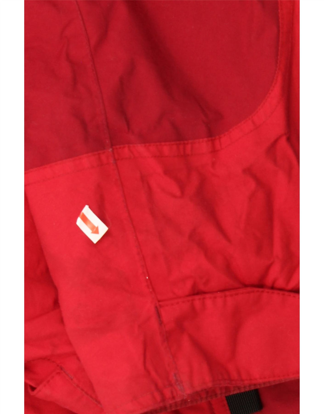 JACK WOLFSKIN Womens Oversized Windbreaker Jacket UK 18 XL Red Colourblock Vintage Jack Wolfskin and Second-Hand Jack Wolfskin from Messina Hembry 