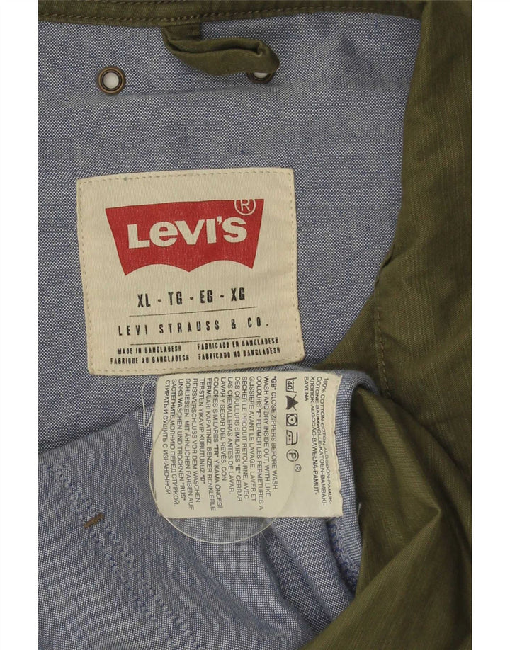 Levi's muška pomoćna jakna UK 42 XL kaki pamuk
