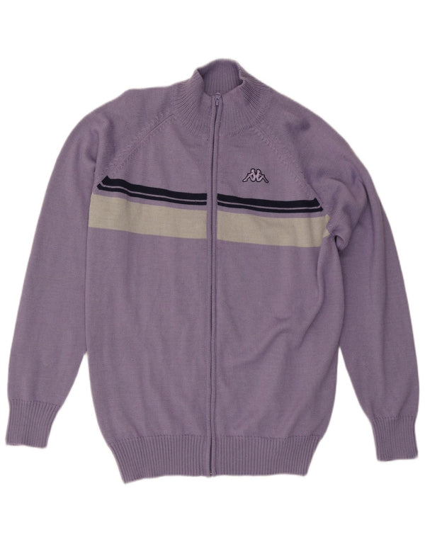 KAPPA muški kardigan pulover 3XL ljubičasta akrilna boja