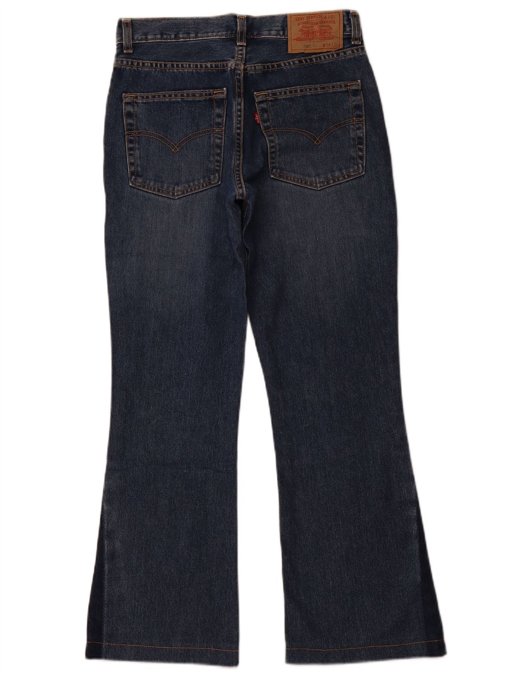 LEVI'S Ženske 525 Bootcut traperice W28 L28 Plavi pamuk