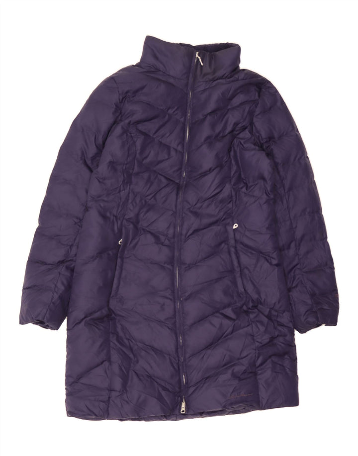 EDDIE BAUER Womens Padded Coat UK 14 Medium Purple Polyester Vintage Eddie Bauer and Second-Hand Eddie Bauer from Messina Hembry 