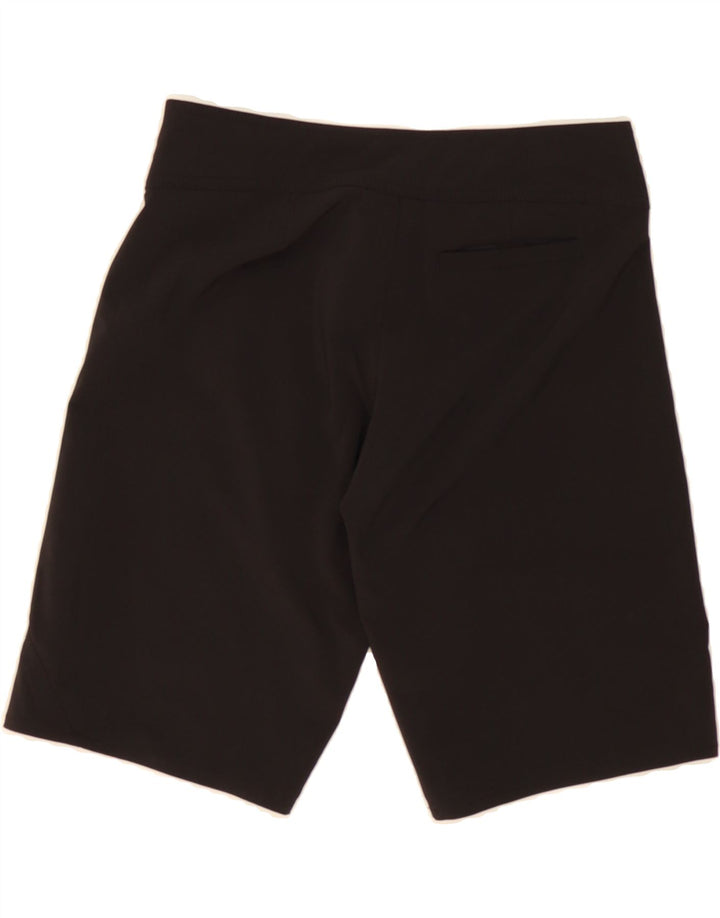 VOLCOM Womens Swimming Shorts UK 12 Medium  Black Vintage Volcom and Second-Hand Volcom from Messina Hembry 