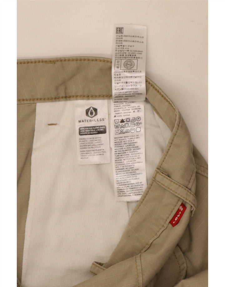 Levi's muške kargo kratke hlače W38 XL bež pamuk