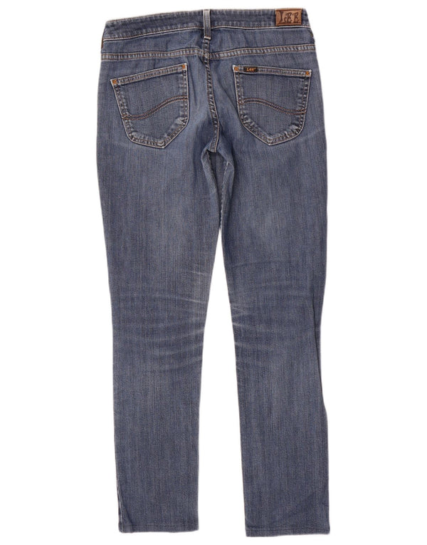 LEE Womens Norma Skinny Jeans W29 L30 Blue Cotton