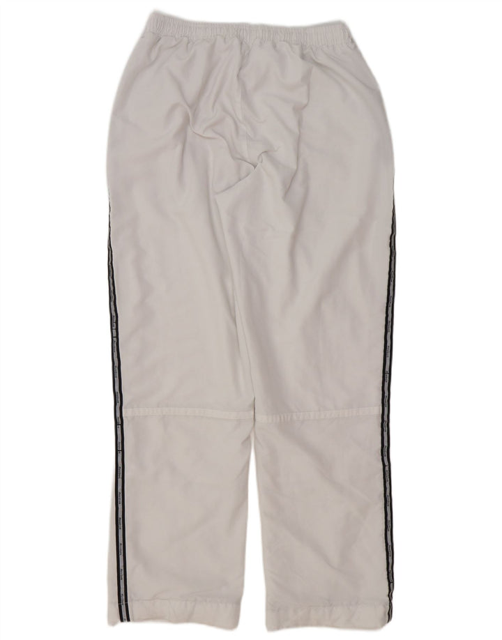 Reebok muške grafičke hlače za trenirku srednje bijele boje od poliestera