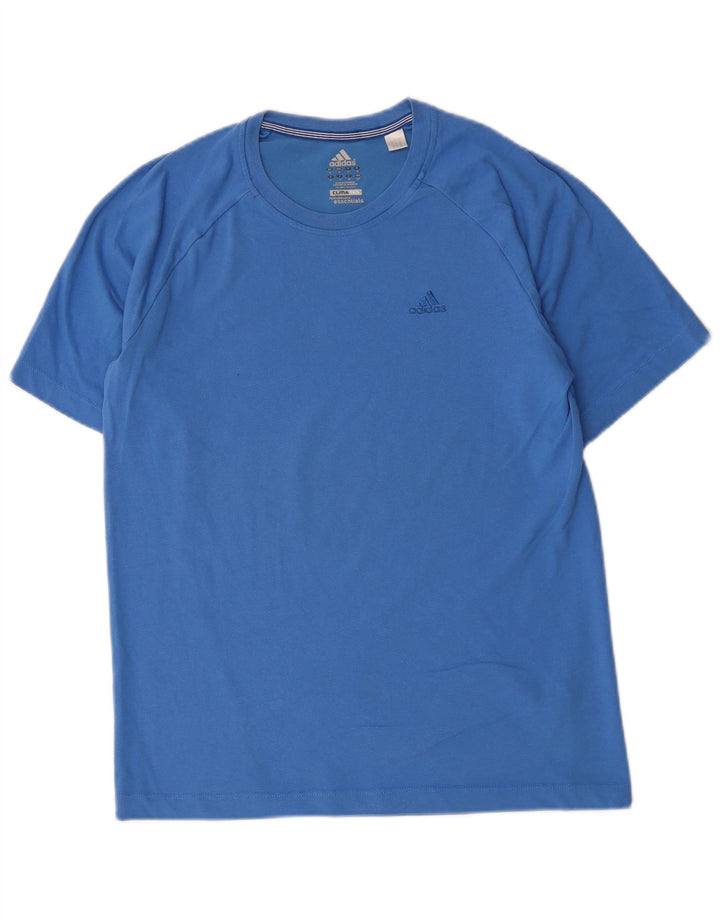 ADIDAS Mens Clima 365 T-Shirt Top Small Blue