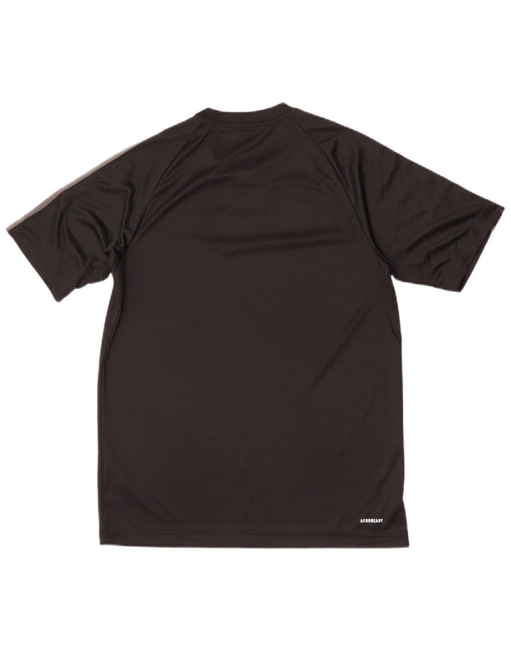 Adidas muška majica kratkih rukava Aeroready Regular Fit srednje veličine crni poliester