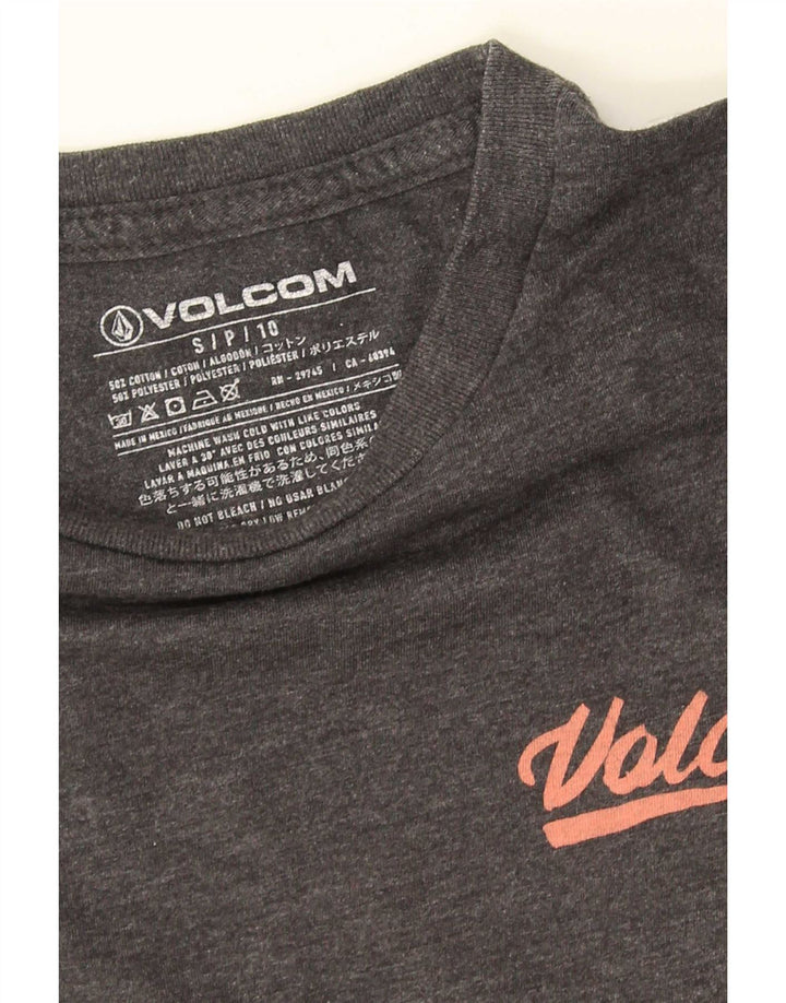 Volcom muška majica kratkih rukava s grafičkim motivima, mali sivi pamuk
