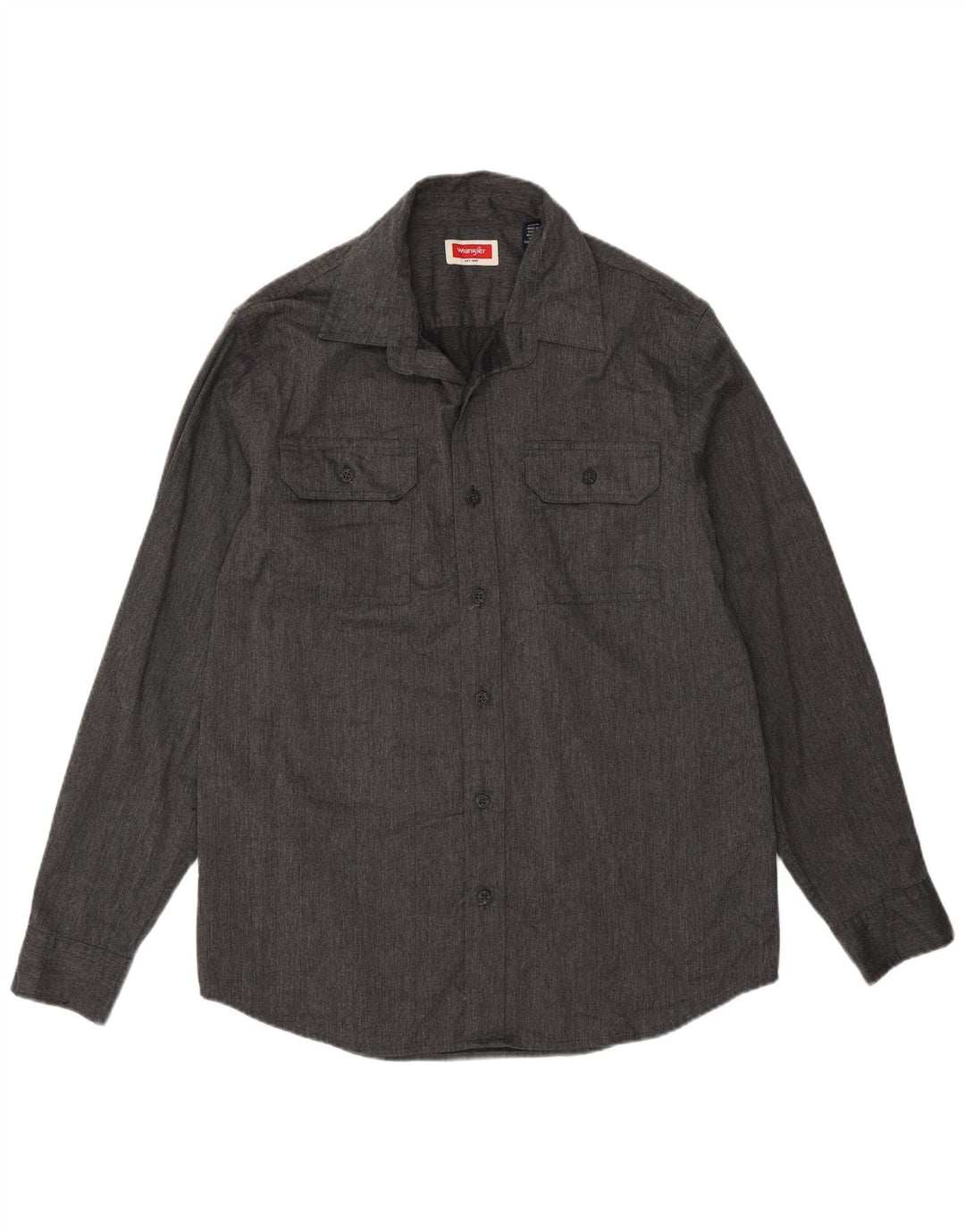 Wrangler muška košulja srednje sivi pamuk