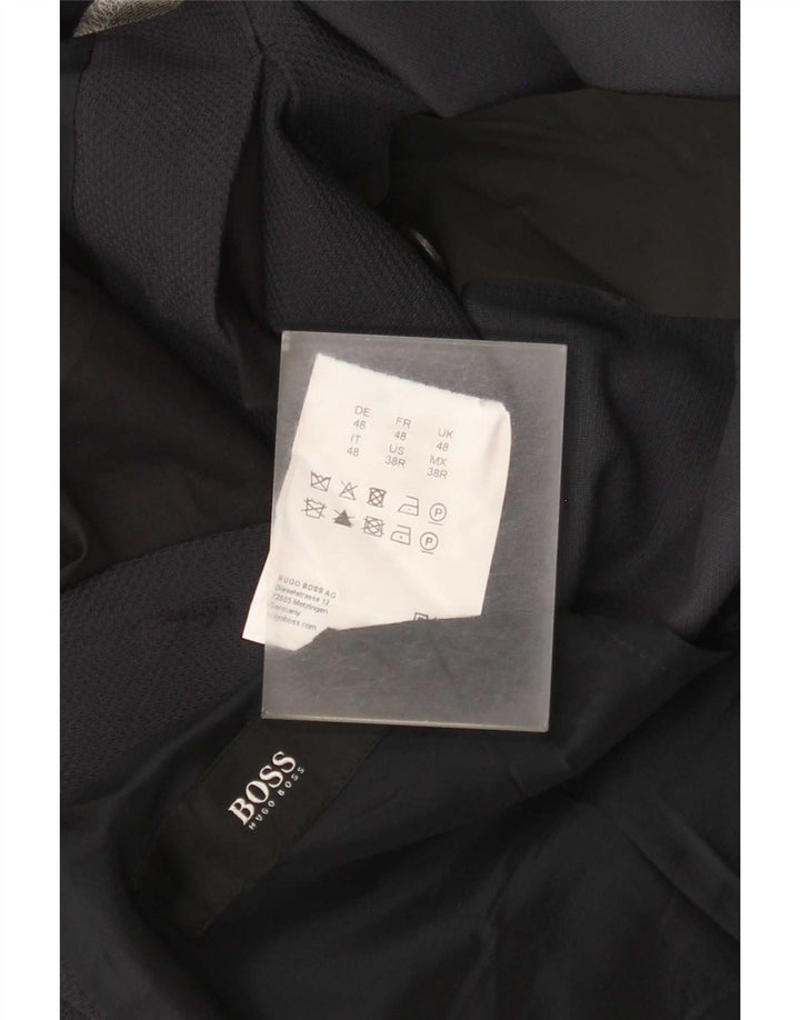 Hugo Boss muška jakna sa 2 gumba EU 48 Srednja tamnoplava viskoza