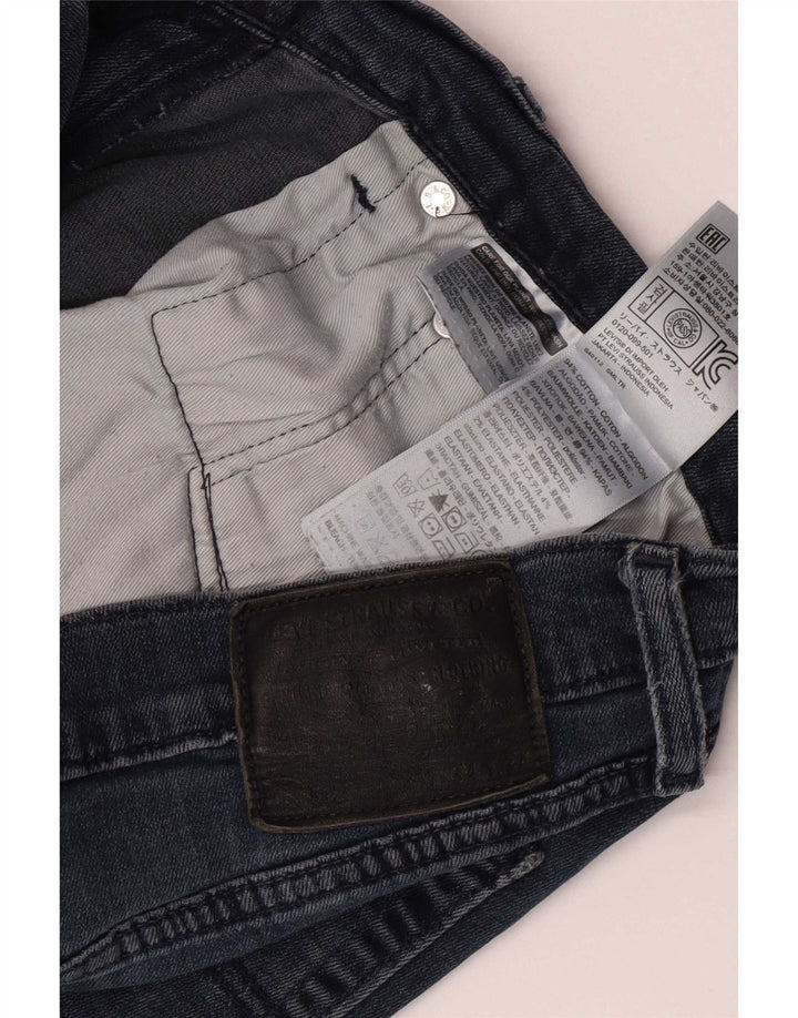 Levi's muške 512 uske traperice W34 L34 plavi pamuk