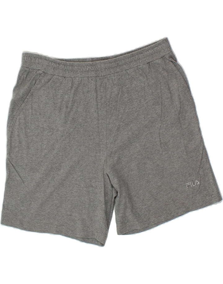 FILA Mens Sport Shorts Large Grey Cotton Vintage Fila and Second-Hand Fila from Messina Hembry 