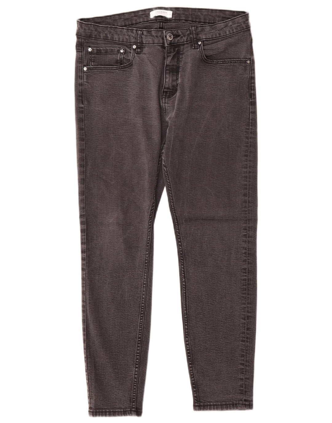 Ženske uske traperice Zara EU 42 Large W32 L26 sive