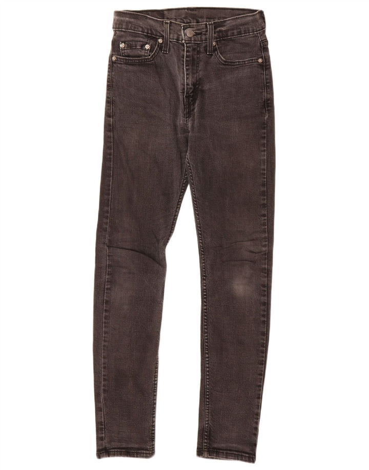 Levi's muške uske traperice W32 L28 crni pamuk