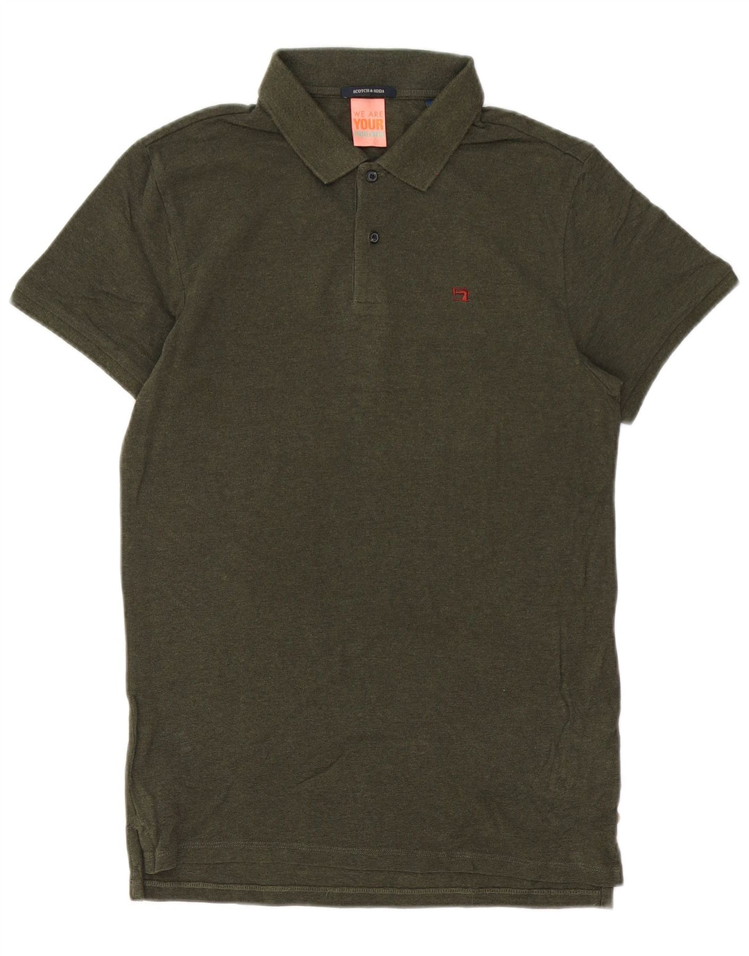 Scotch & Soda muška polo majica Srednje zeleni pamuk