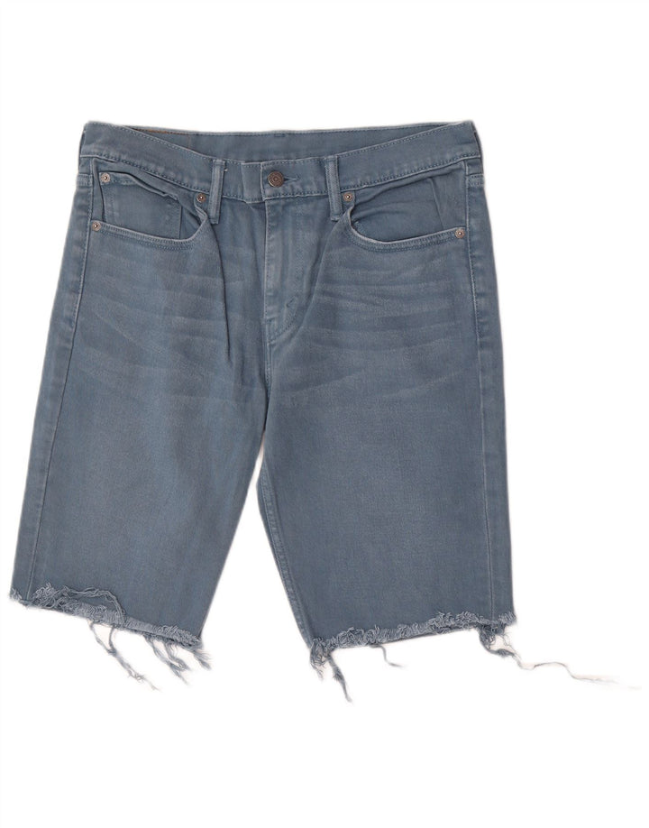 Levi's muške 511 traper kratke hlače W33 srednje plavi pamuk