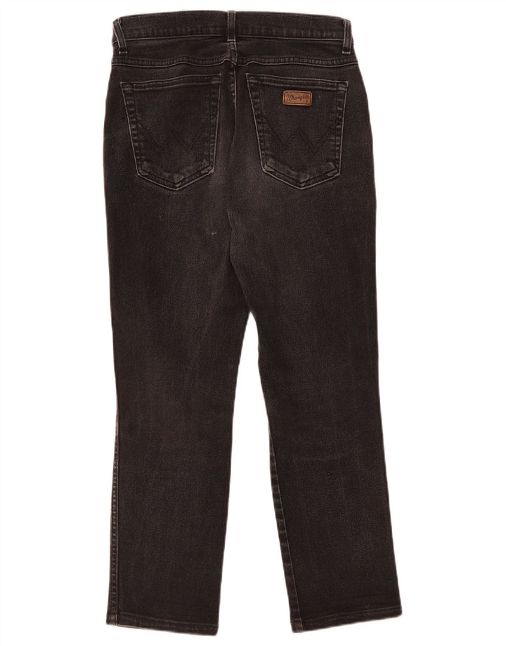 WRANGLER Ženske ravne traperice W30 L26 crne