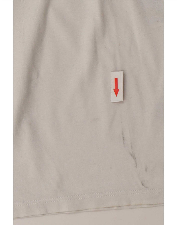 Gornja ženska majica kratkih rukava Levi's s grafičkim motivima UK 14 Srednje bijeli pamuk