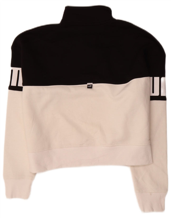 Puma ženska majica s velikim grafičkim motivima UK 10 Small Black