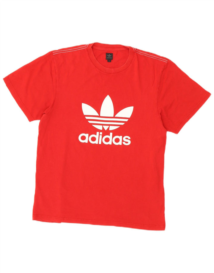 Adidas muška majica kratkih rukava srednje veličine, crveni pamuk