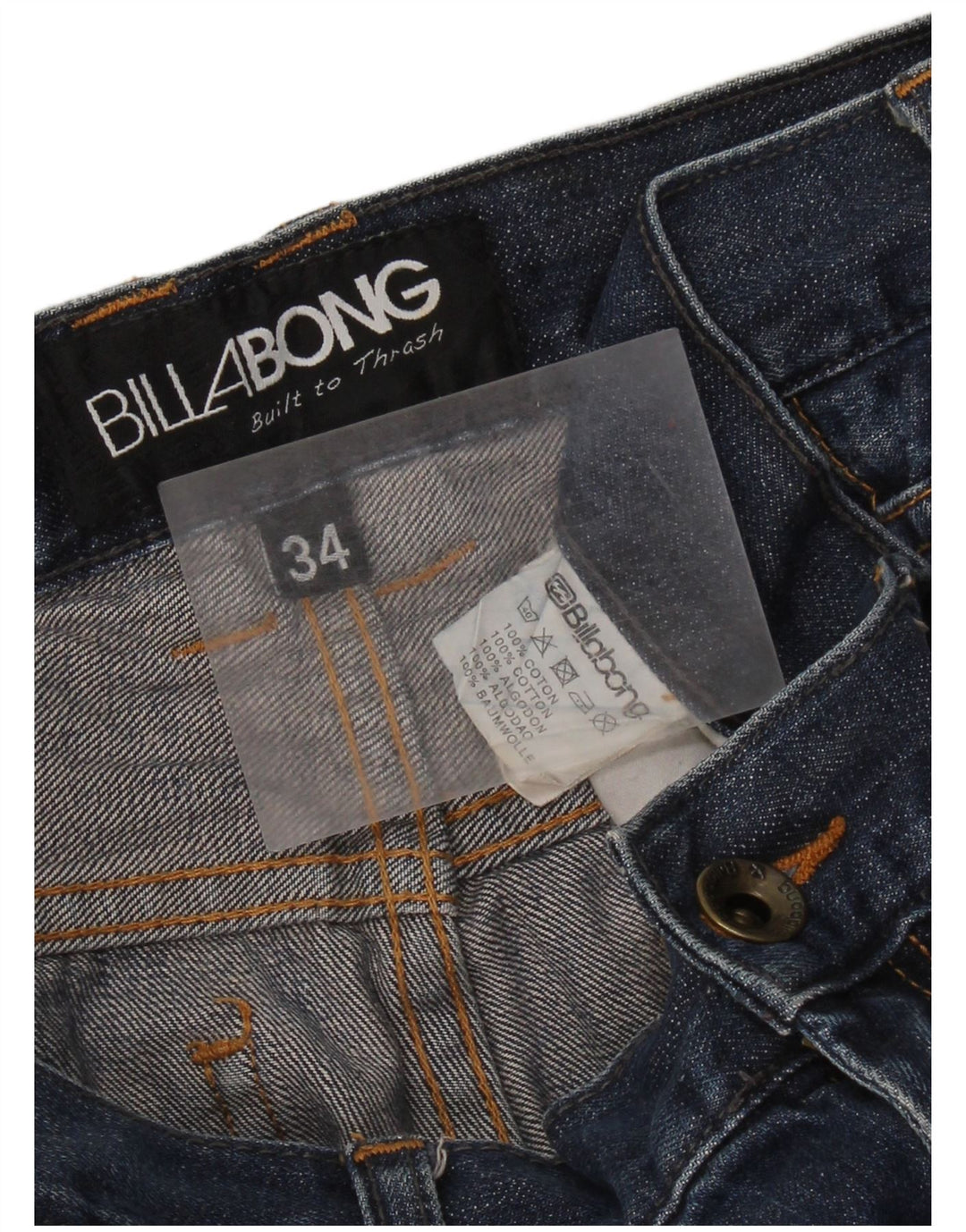 Billabong muške traperice s bootcut W34 L31 plavi pamuk