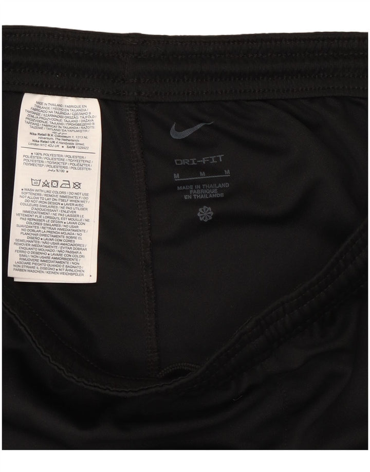 Nike Ženske Dri Fit Sportske kratke hlače UK 12 Srednje crni poliester