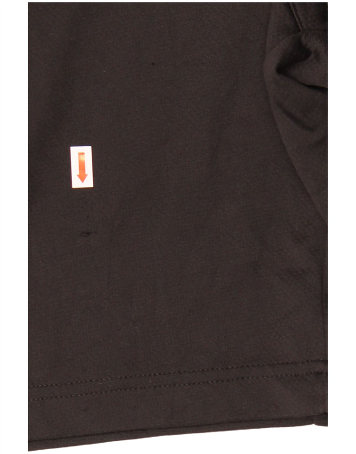 RUSSELL ATHLETIC Muške Dri-Power sportske kratke hlače Male crne poliesterske