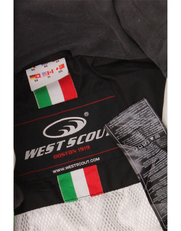 West Scout muška vjetrovka jakna UK 44 2XL bijeli poliester u boji