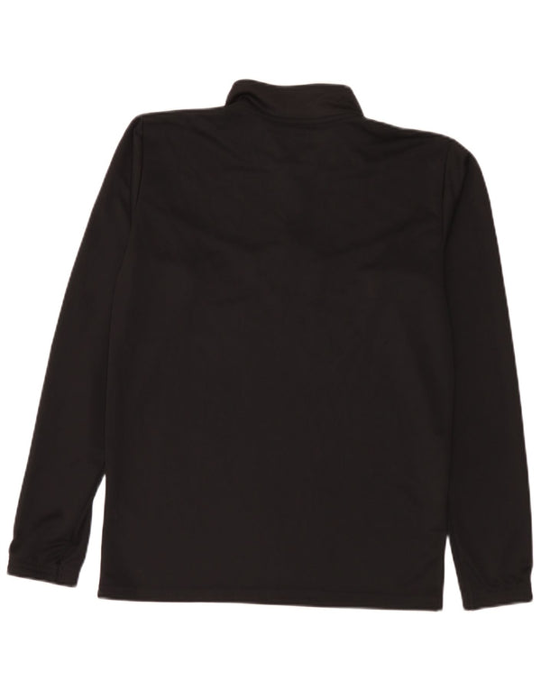 Muška trenirka Puma Lombardia Uno Graphic Zip Neck Pullover Top Small Black