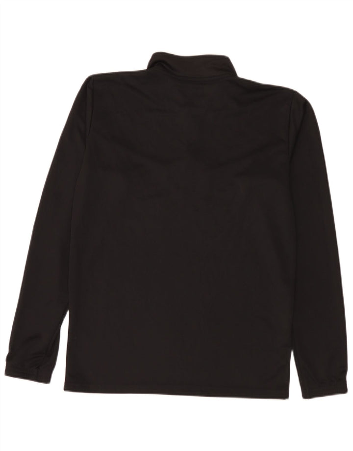 Muška trenirka Puma Lombardia Uno Graphic Zip Neck Pullover Top Small Black