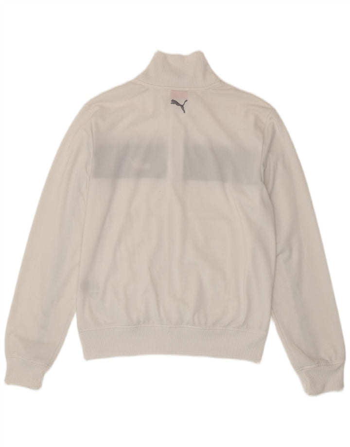 Puma muška gornja jakna trenirke Medium White Colourblock Poliester