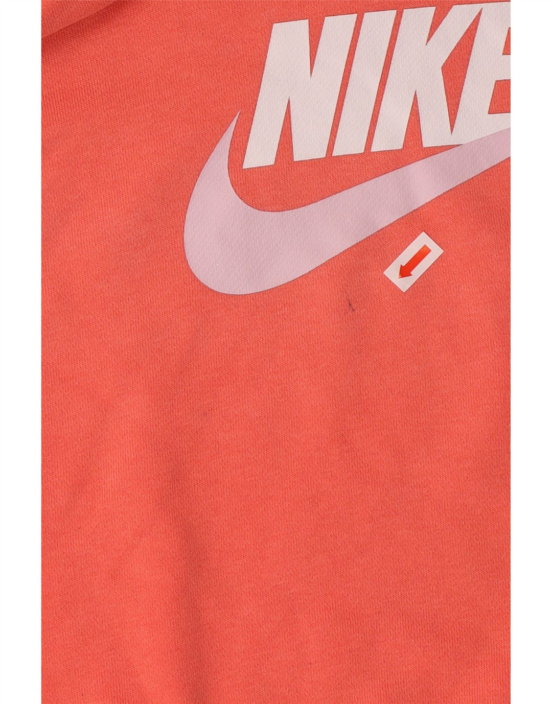 NIKE Girls Crop Graphic Majica s kapuljačom 12-13 Years Large Pink Pamuk