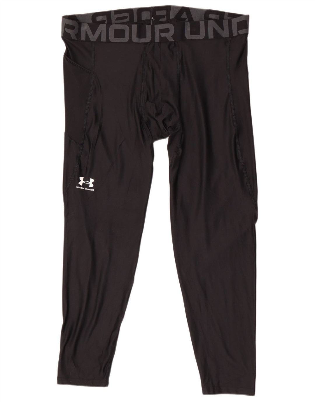 Under Armour muške Heat Gear grafičke tajice 3XL crni poliester