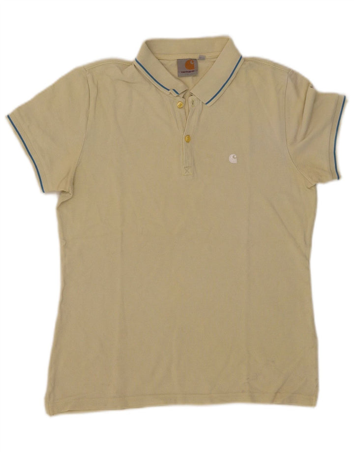 Carhartt muška polo majica srednje žuti pamuk